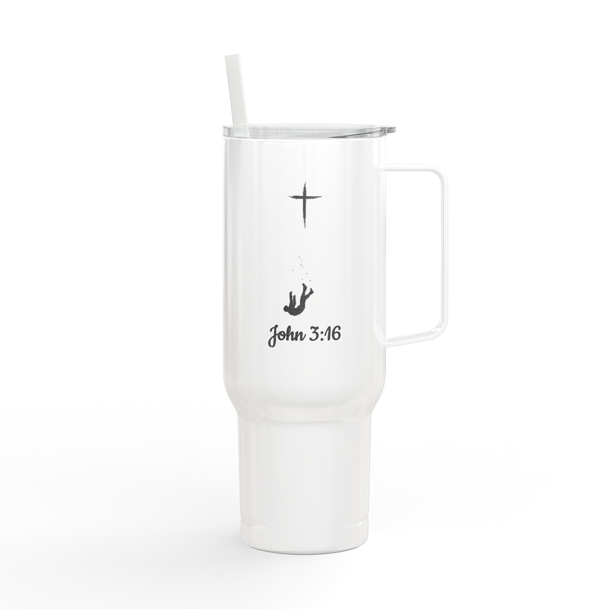 Engraved Insulated Tumbler - 40oz Travel Mug with Lid - God's Kids Clothing
