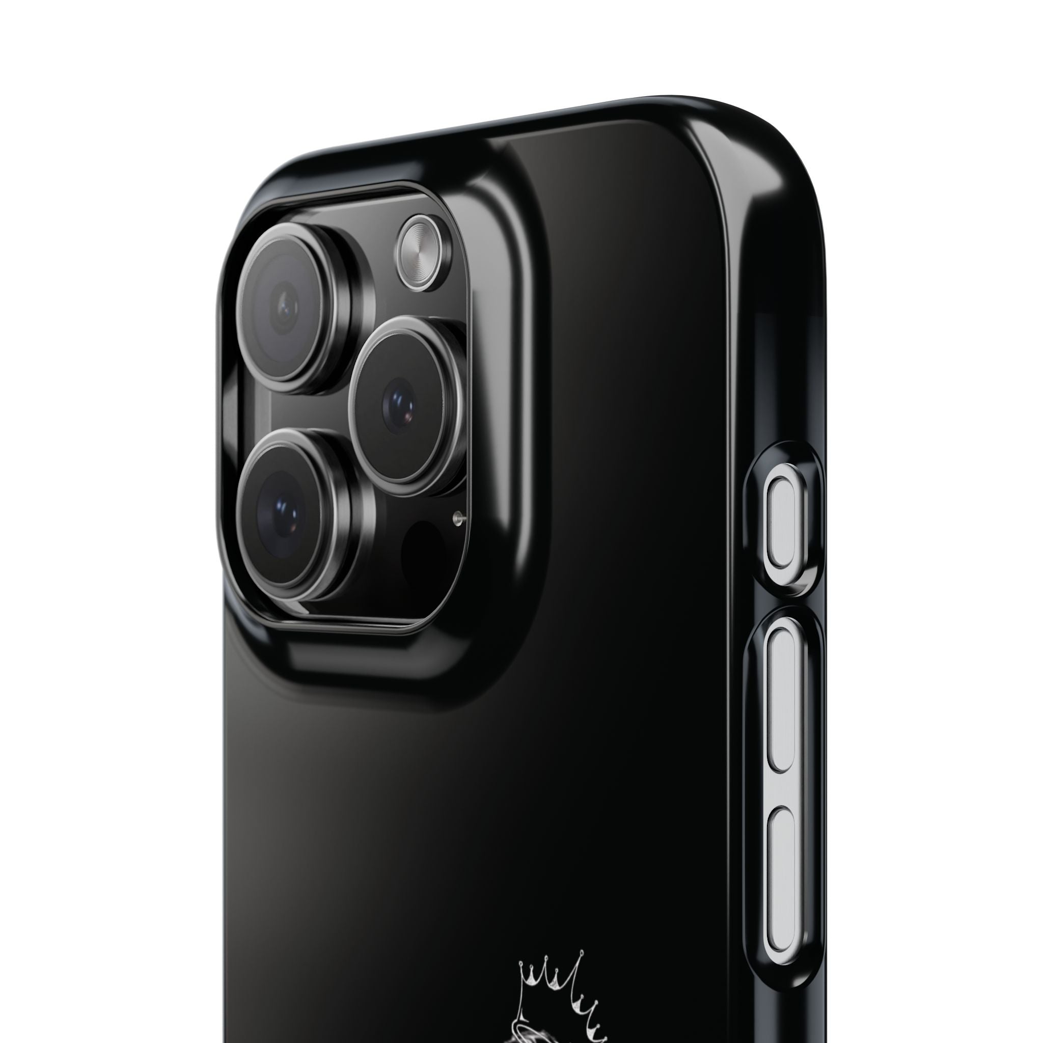 Slim Phone Case - 'God's Kid' Design black - God's Kids Clothing