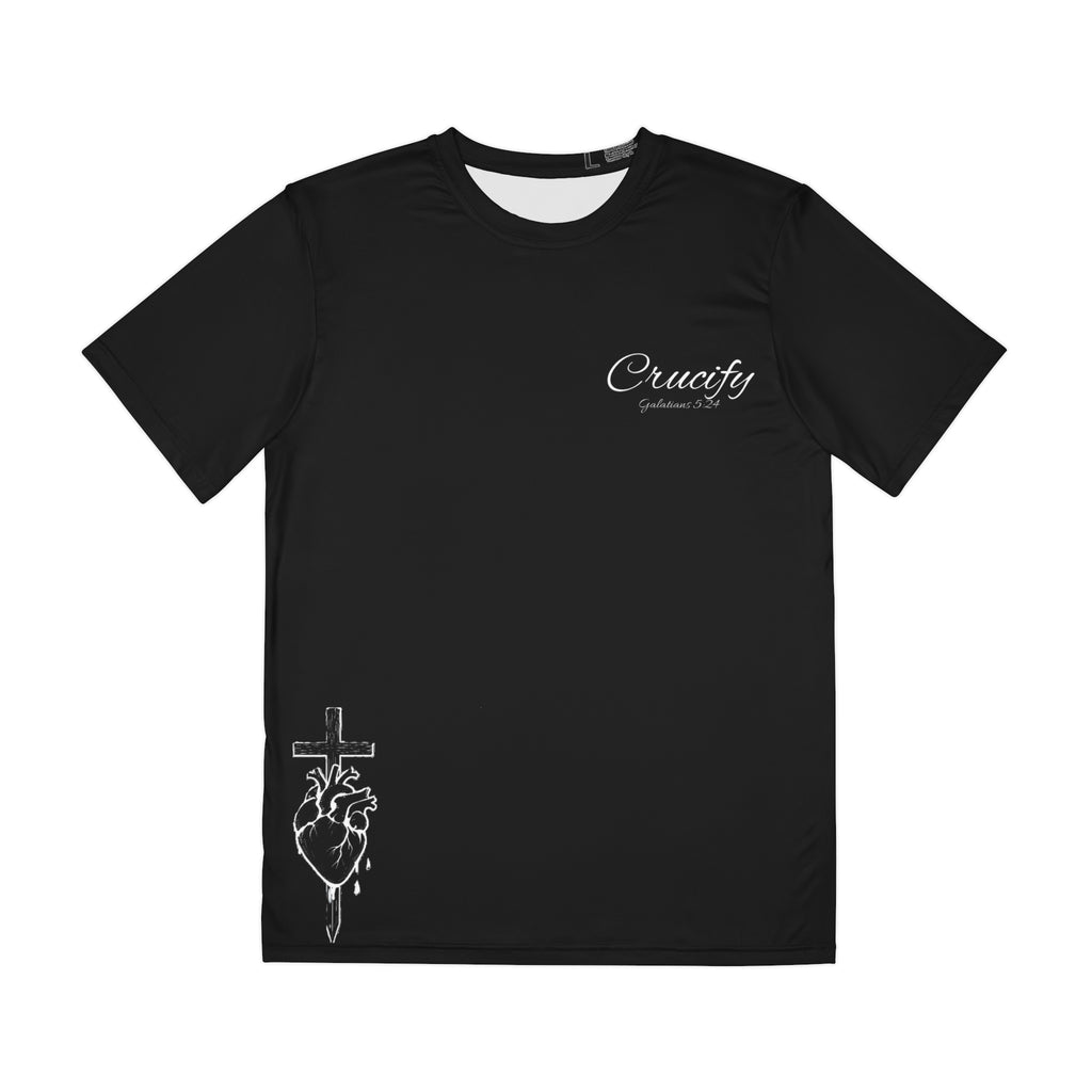 Crucify Christian Cross Graphic Men's Shirt - God's Kids Clothing