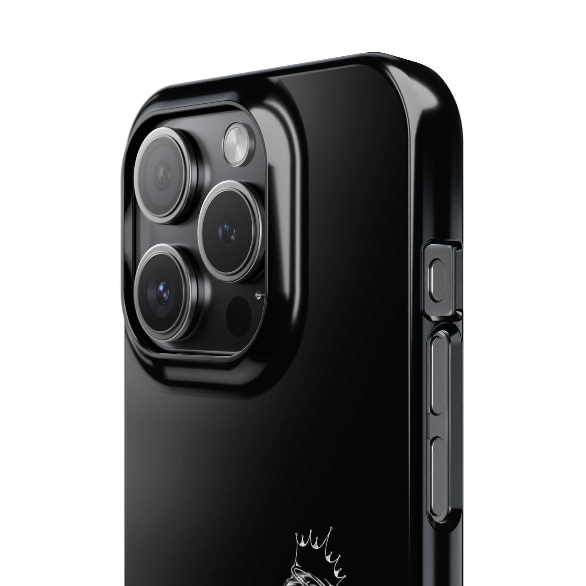 Slim Phone Case - 'God's Kid' Design black - God's Kids Clothing