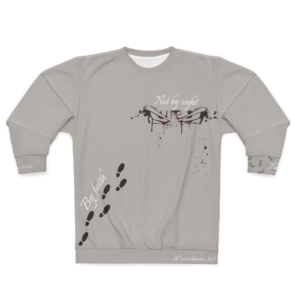 Unisex Sweatshirt (walk by faith) - God's Kids Clothing