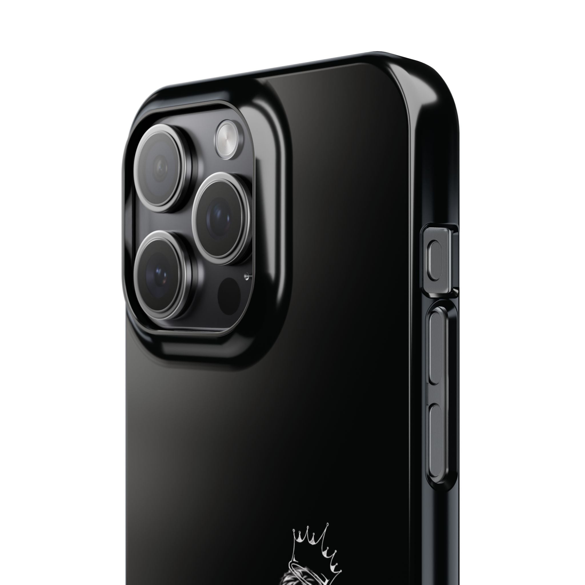 Slim Phone Case - 'God's Kid' Design black - God's Kids Clothing