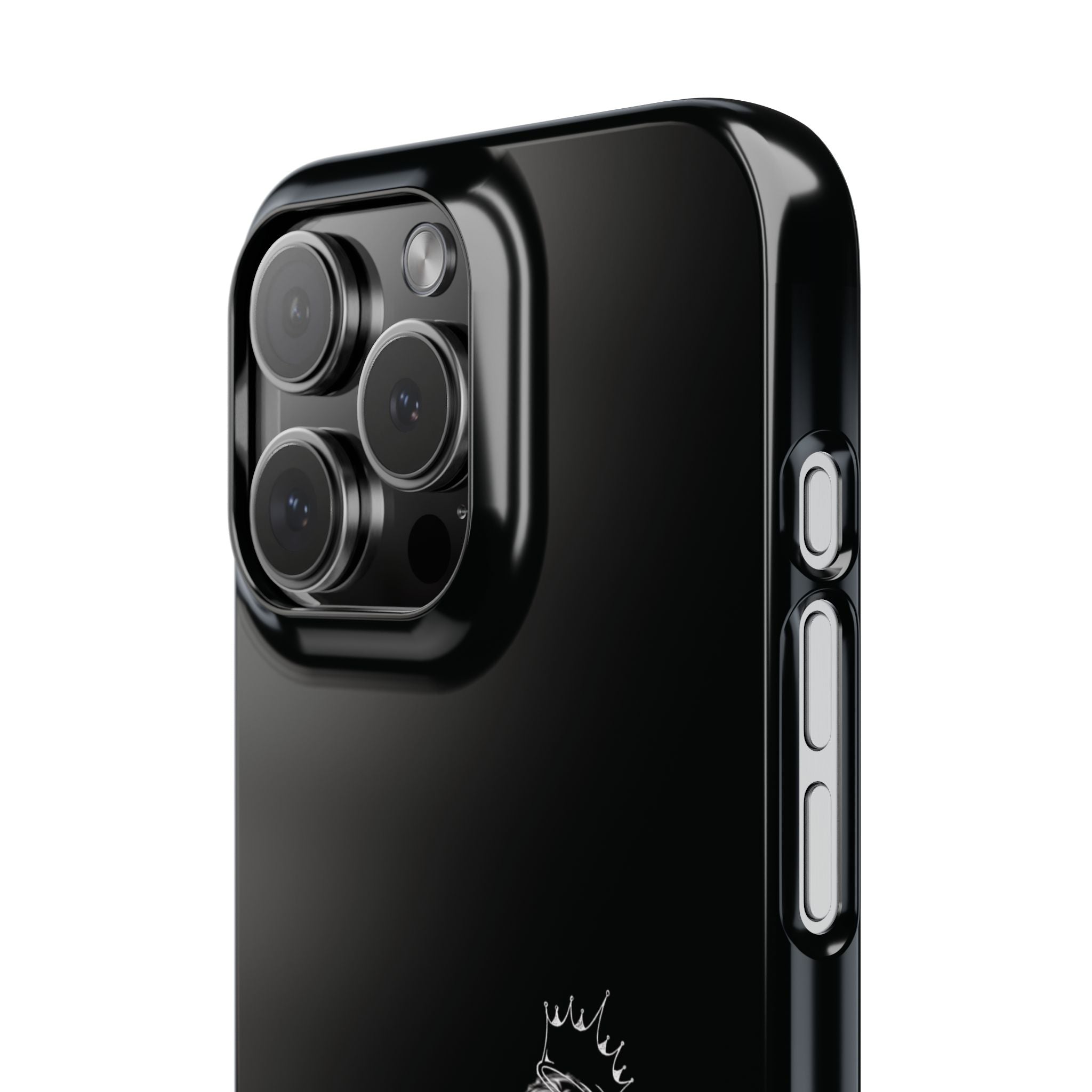 Slim Phone Case - 'God's Kid' Design black - God's Kids Clothing