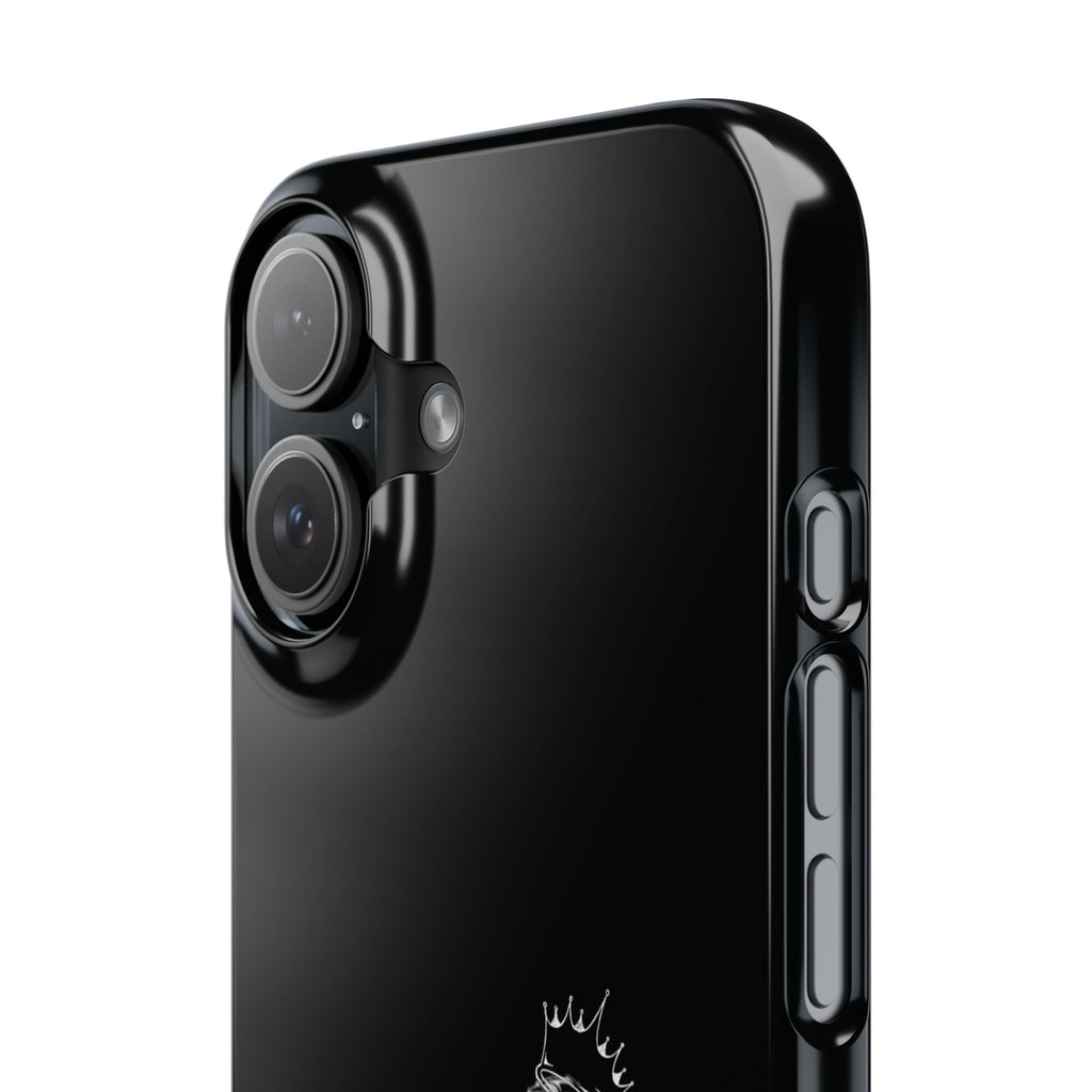 Slim Phone Case - 'God's Kid' Design black - God's Kids Clothing