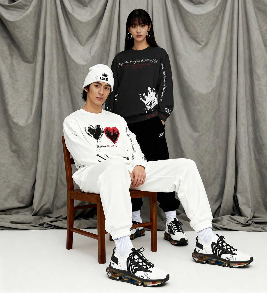 Unisex Sweatshirt (heartbeat) - God's Kids Clothing