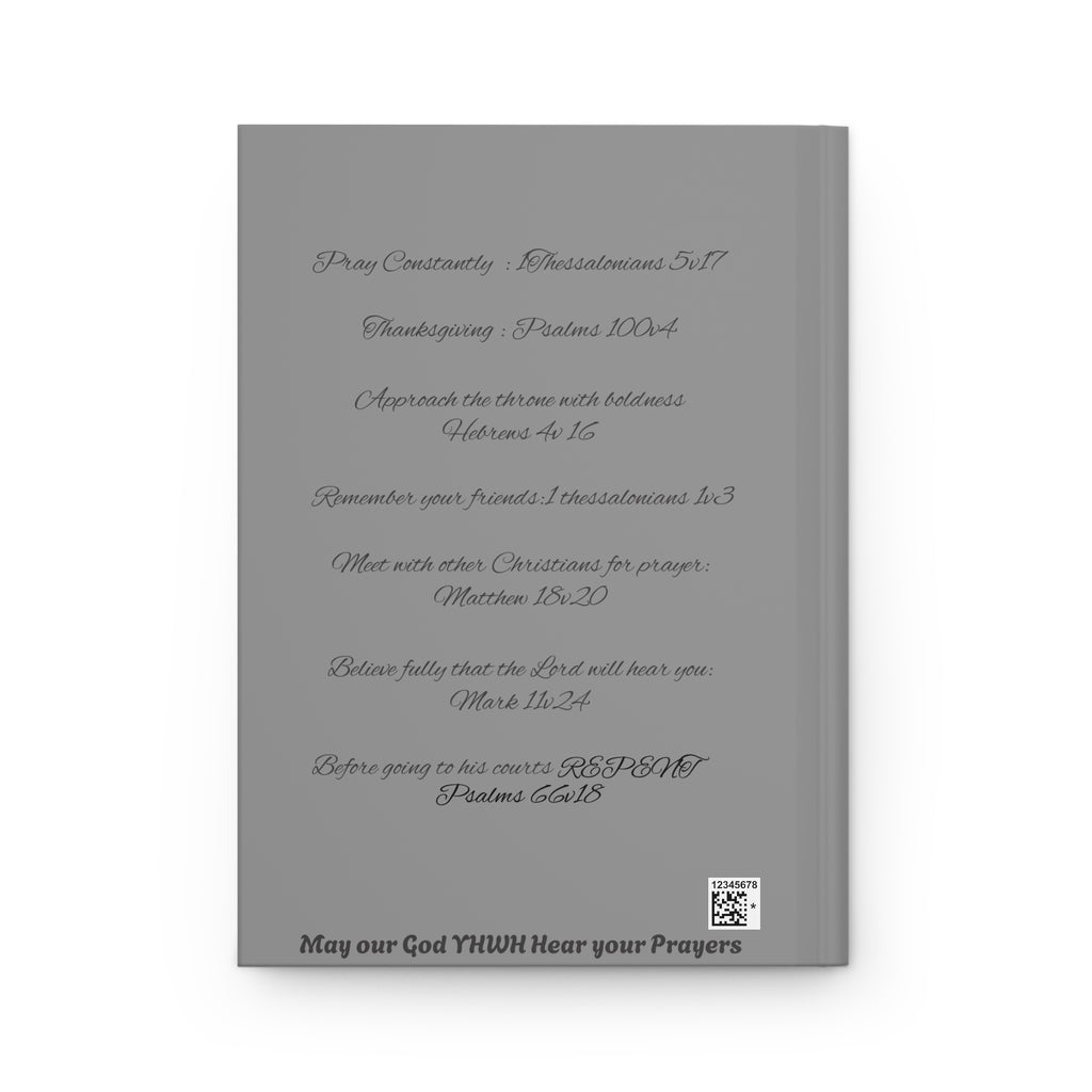 Christian Prayer Journal with Greek,Hebrew and English names of Jesus inscribed - God's Kids Clothing