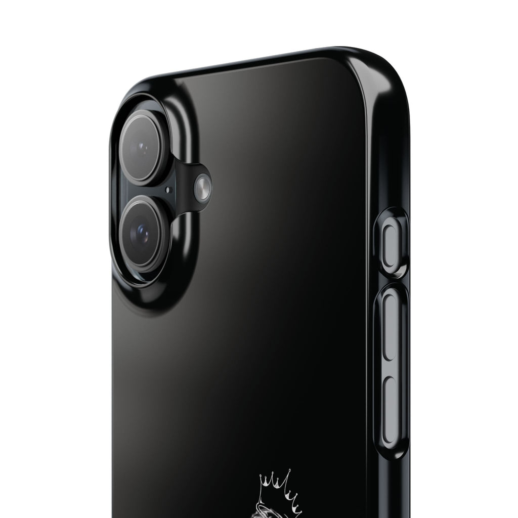 Slim Phone Case - 'God's Kid' Design black - God's Kids Clothing