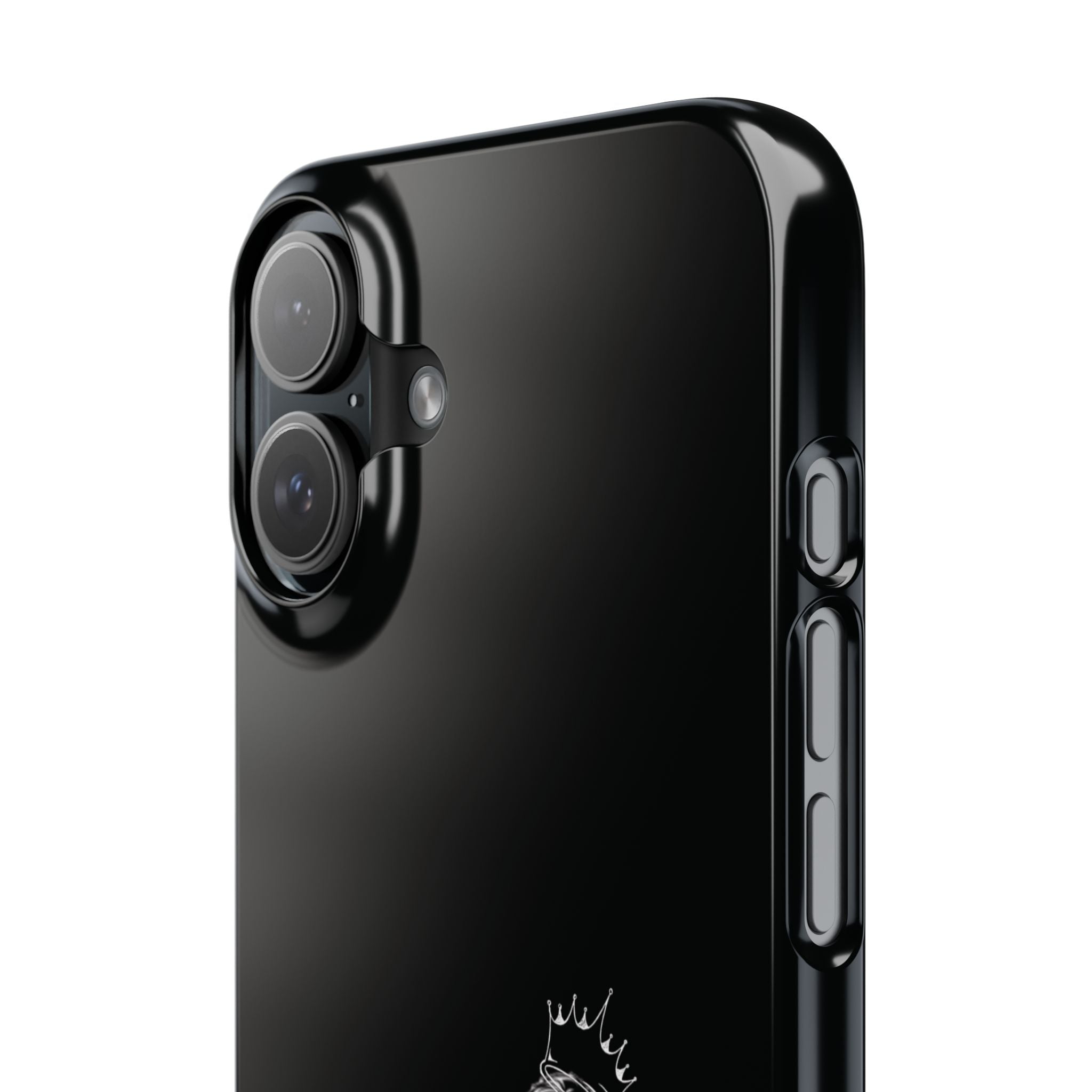 Slim Phone Case - 'God's Kid' Design black - God's Kids Clothing