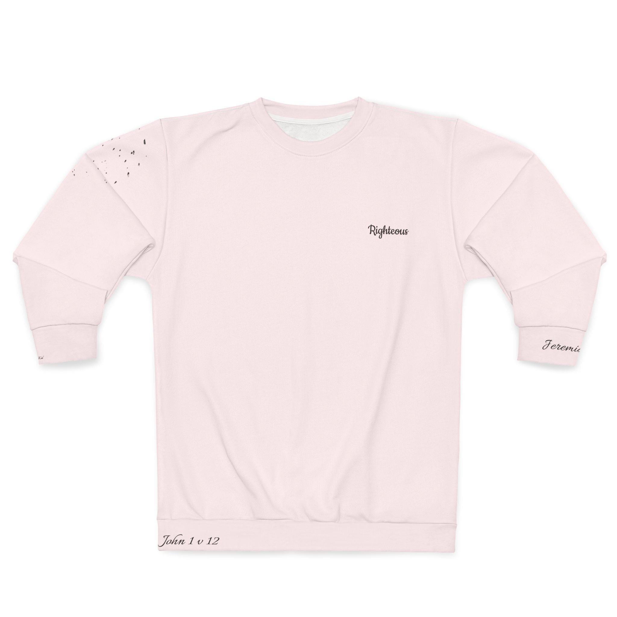 Unisex Righteous Sweatshirt pink - God's Kids Clothing