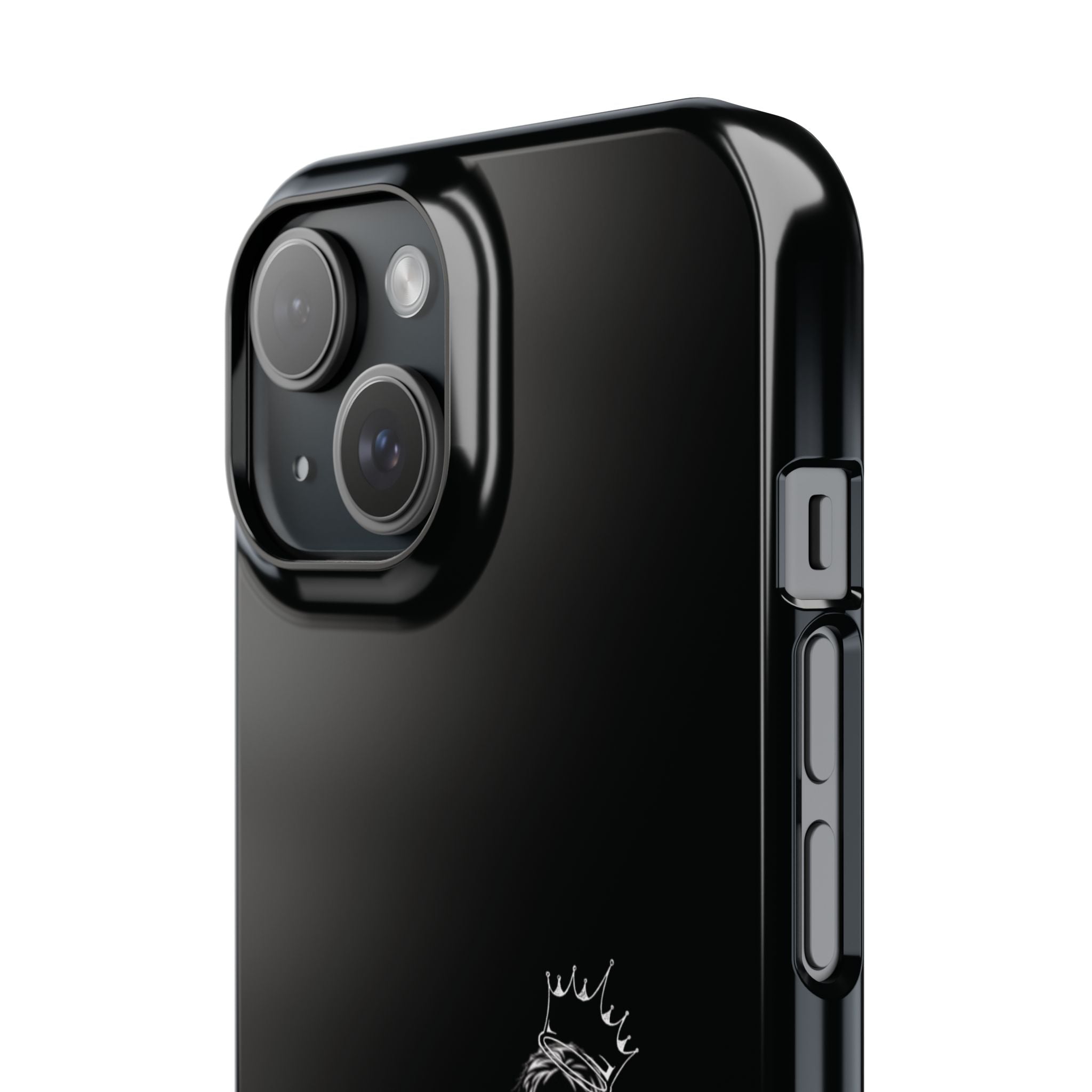 Slim Phone Case - 'God's Kid' Design black - God's Kids Clothing